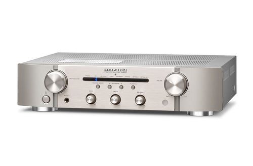 PM6007 Slimline Integrated Stereo Amplifier With 45W (Silver Gold)