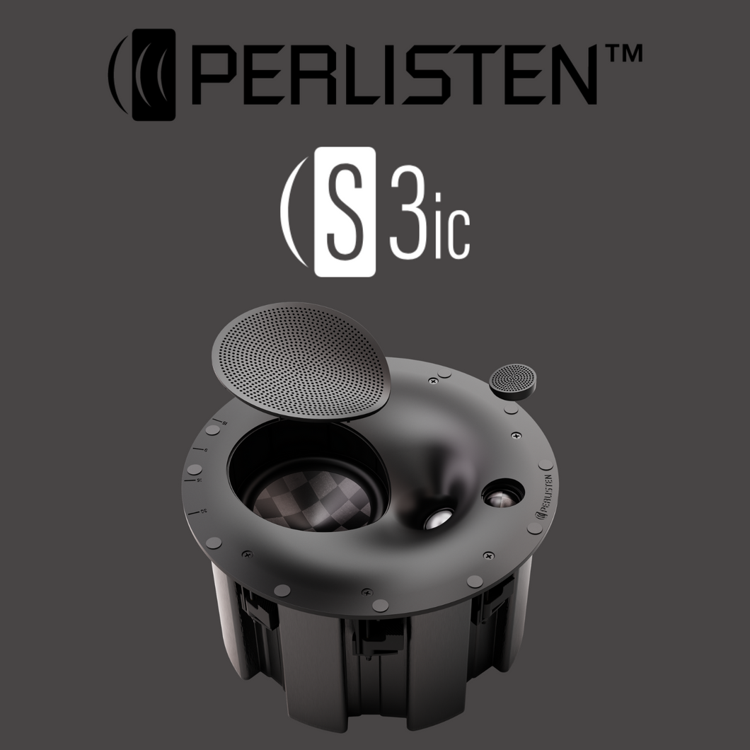 Perlisten S3ic 3-ways In-Ceiling Speaker (THX Certified Dominus) (Unit)