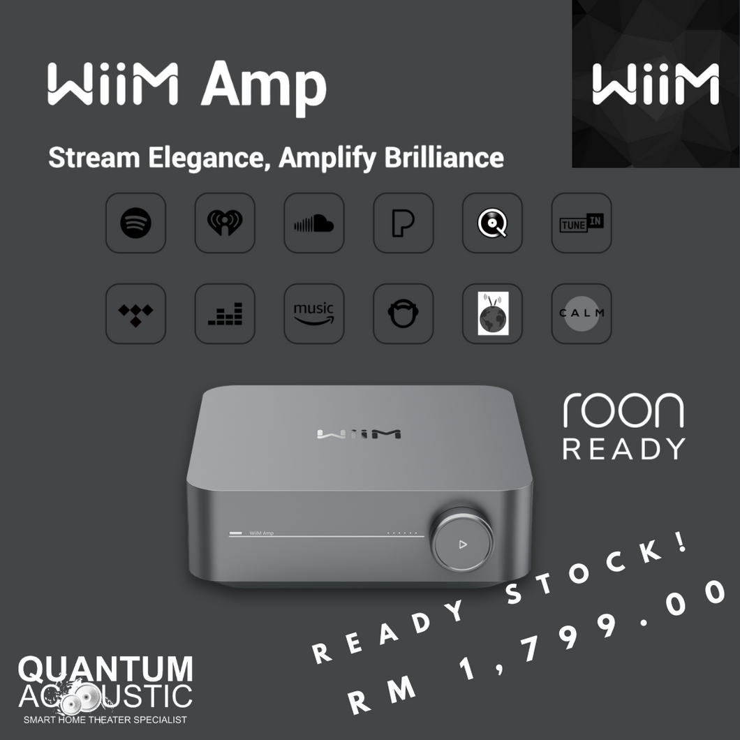 Wiim Amp – Network Streaming Amplifier