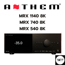Load image into Gallery viewer, Anthem MRX 1140 8K | MRX 740 8K | MRX 540 8K AV Receiver [Pre-Order]
